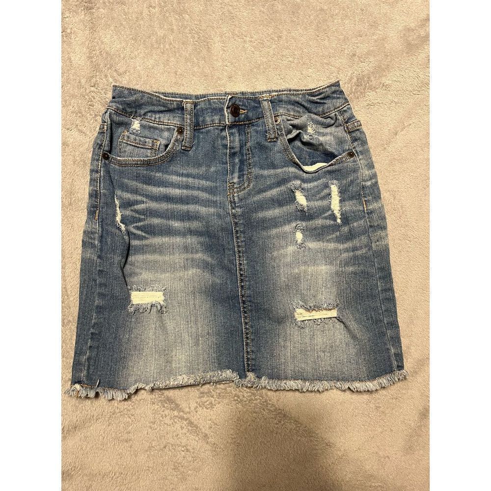 Denim skirt